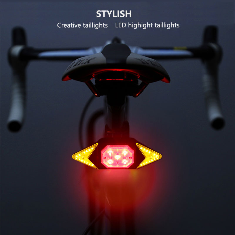 Intelligente Fahrrad-rücklicht-blinker, Bremslicht, Alarmhupe Und  Fernbedienung – Wiederaufladbar, Wasserdicht Und Automatisches  Ein-/ausschalten., Kaufen Sie Jetzt Für Zeitlich Begrenzte Angebote Ein