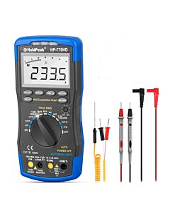 HoldPeak HP-770 HD Autorange Digitalmultimeter True RMS AC/DC Spannung Frequenz Elektrowerkzeugtester hfe ncv Multimeter