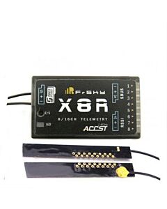 FrSky X8R Empfänger 8CH / 16CH Telemetrie für RC Quadcopter Multicopter kompatibel mit X7 X9D X12S Sender