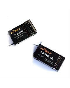 FrSky TFR6 / TFR6-A 2.4 GHz 7-Kanal-Empfänger für RC Quadcopter Multicopter Kompatibel mit FUTABA FASST 14SG