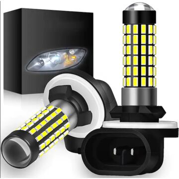 2PCS 881 3014 LED Auto Nebelscheinwerfer, 78W 12V 6000K 1200LM Autobirnen