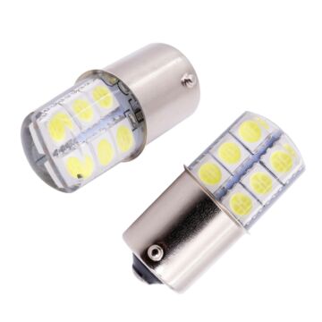 2PCS 1156 P21W BA15S Autolicht, 5050 12SMD Für Blinkerbirne Standlicht