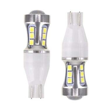 T15 W16W 920 921 912 Auto-LED-Lampen, 2PCS 1000LM 3030SMD 6000K weiße Rücklichter
