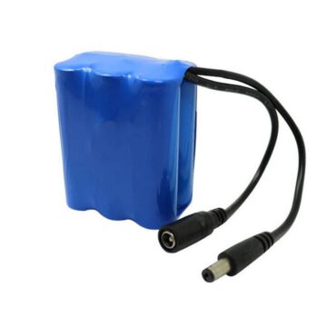 12V 6000mAh Li-Ion LED Akku Für Fahrradlicht LED-Licht(1 Stück)