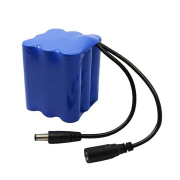 12V 10000mAh Li-Ion LED Akku Für Fahrradlicht LED-Licht (1 Stück)