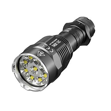 Nitecore TM9K TAC wiederaufladbare Taschenlampe, Max 9800 Lumen, 9 x CREE XP-L HD, Eingebauter 5000mAh Akku