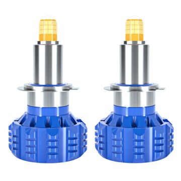 Infitary Autoscheinwerfer, H3 H7 H11 H1 9005 9006 Auto Lampenbirnen, 2PCS 12V 24V 16000Lm 110W LED Lampe für Auto LKW