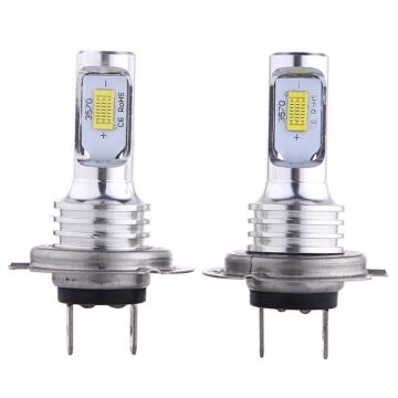H4 80W 3570 2SMD Auto-Scheinwerfer, 2PCS 3000K 6000K 12000K 24V 4000LM Auto-Nebelscheinwerfer