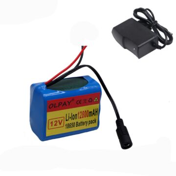 3S2P 12V 12800mAh 18650 Li-Ion-Akkus mit BMS-Lithium-Akkupacks Schutzplatine