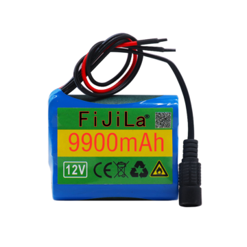 12V 9900mAh 18650 Akkus mit BMS Lithium Batterie Schutzplatte
