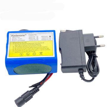 12V 6800mAh 18650 Li-Ion Akkus mit BMS-Schutzplatine (1 Stück)