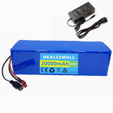 13S3P 48V 20Ah 300W/500W/1000W Li-Ion Akku für 54,6V Elektrofahrrad Roller mit BMS (1 Stück)