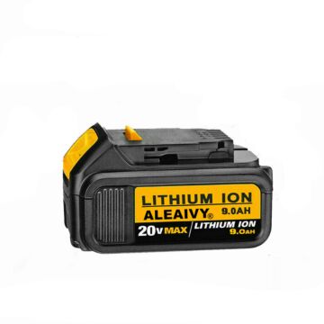 18V 9,0Ah 9000mAh DCB200 DCB184 DCB181 Li-Ion Akku Kompatibel mit DeWalt MAX XR Elektrowerkzeug (1 Stück)