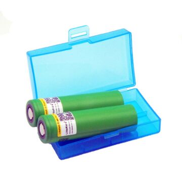 2PCS VTC5A 18650 2600mAh 3.7V Lithiumbatterie, 20A Entladebatterie mit Aufbewahrungsbox