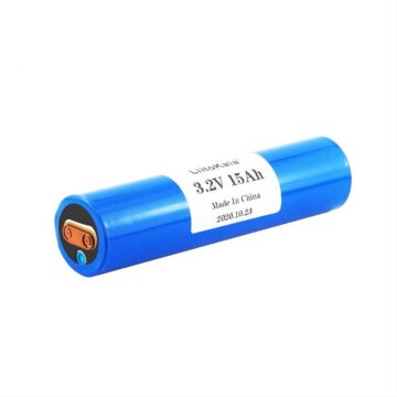 LiitoKala 33140 3.2v 15Ah Lifepo4 Lithiumbatterie für Elektrofahrrad (1 Stück)