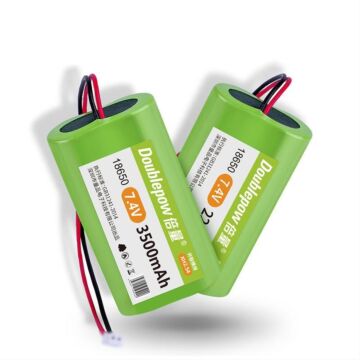 18650 7.4 V 2200 mAh 2500 mAh 3000 mAh 3500 mAh Lithium-Ionen-Akku XH2.54-2P Stecker (1 Stück)