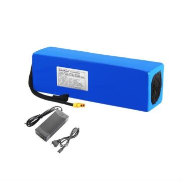 LiitoKala 48V 12Ah 13S4P 18650 Li-Ion Akku T-Stecker XT60-Stecker für Elektrofahrradbatterie (1 Stück)