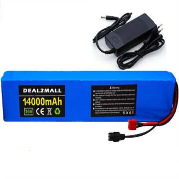 36V 10S4P 14Ah 42V 18650 Lithium Li Ionen Akku für E Bike Elektrofahrradroller mit 20A BMS