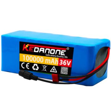 Kedanone 36V 100Ah 10S4P Akku 500W  für Elektrofahrrad (1 Stück)