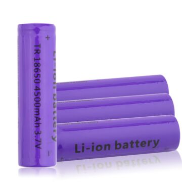 GTF 3.7V 4500mAh 18650 Li-Ion Akku für RC Spielzeugrasierer LED-Licht (4 Stück)