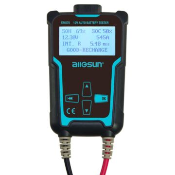 EM575 12V und 24V Kfz Batterietester, Multifunktions Digitalanalysator Diagnose