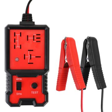 BJ-707 12V Autobatterieprüfer, Autorelaistester mit LED-Kontrollleuchte