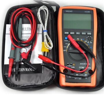 VC99 Auto Range Dmm AC DC Voltmeter, Kapazitätswiderstand Digitalmultimeter