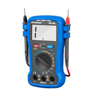 HoldPeak HP-39L Hintergrundbeleuchtung LCD Digital LCR Meter Widerstand Kapazität Induktivität Tester