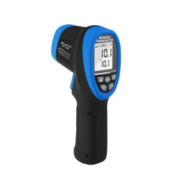 HOLDPEAK Thermometer Dual-Laser-Thermometer mit Farb-LCD-Bildschirm -58℉~2732℉Berührungslose Temperaturpistole zum Kochen von BBQ Gießen
