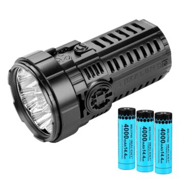 Imalent RS50 CREE XHP50.3 Taschenlampe, Max 20000 Lumen, USB wiederaufladbare Taschenlampe mit 21700 Akku, Für Camping,Suchen