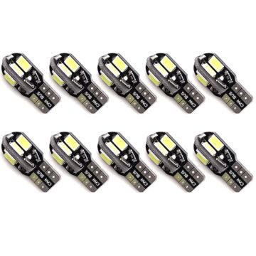 T10 Auto-Glühbirnen, 10PCS 8SMD 5730SMD 5630 Auto-Signallicht