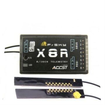 FrSky X8R Empfänger 8CH / 16CH Telemetrie für RC Quadcopter Multicopter kompatibel mit X7 X9D X12S Sender