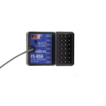 FlySky FS-BS6 Empfänger 2.4 GHz 6 Kanal Afhds2 für FlySky FS-GT5 FS-IT4S Sender