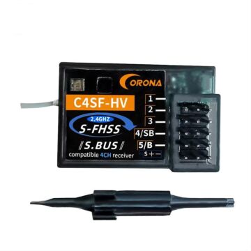 Corona C4SF-HV Futaba S-FHSS Sbus-kompatibler Empfänger