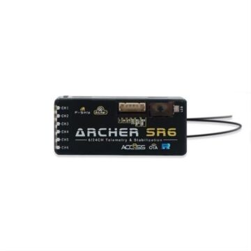 FrSky Archer SR6 2.4GHz 6 Kanal Selbststabilisierter Empfänger für Fixed Wing Drone