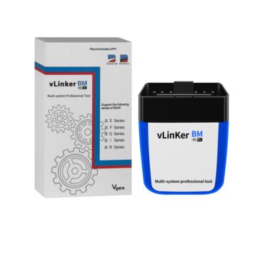 Vgate vLinker BM+ ELM327 V2.2 Für BMW Scanner, Bluetooth 4.0 oder WLAN, OBD2 Autodiagnosetool für Android/IOS