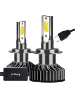 Infitary F2 COB Autoscheinwerfer, H1 H11 H3 H13 H27 880 9006 9007 Autobirne, 2PCS 72W 10000LM 6500K 4500K Scheinwerfer