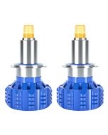Infitary Autoscheinwerfer, H3 H7 H11 H1 9005 9006 Auto Lampenbirnen, 2PCS 12V 24V 16000Lm 110W LED Lampe für Auto LKW