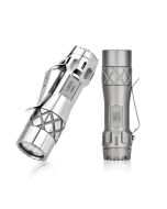 Lumintop LM10 10-jähriges Jubiläum Titanlegierung EDC Taschenlampe ， Max 2800 Lumen, 18650 Batterie verwenden