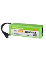 Doublepow 12V 25000mAh 3S10P Li-Ion Akku mit DC-Stecker für LED-Licht elektronische Geräte