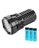 Imalent RS50 CREE XHP50.3 Taschenlampe, Max 20000 Lumen, USB wiederaufladbare Taschenlampe mit 21700 Akku, Für Camping,Suchen