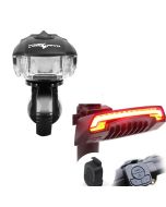 LED Fahrradlampe Set Intelligentes Fahrradlicht Meilan X5 Frontlicht Rücklicht 