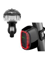 LED Fahrradlampe Set Intelligentes Fahrradlicht Fahrradbeleuchtung Meilan X6 Frontlicht Rücklicht