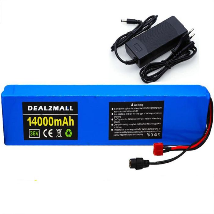 36V 10S4P 14Ah Li-ion Battery Pack For Electric Bicycle (1pcs)